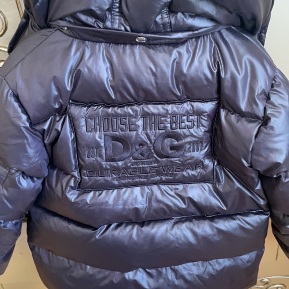 D&G Junior kids down jacket sz 5 - Picture 3 of 6